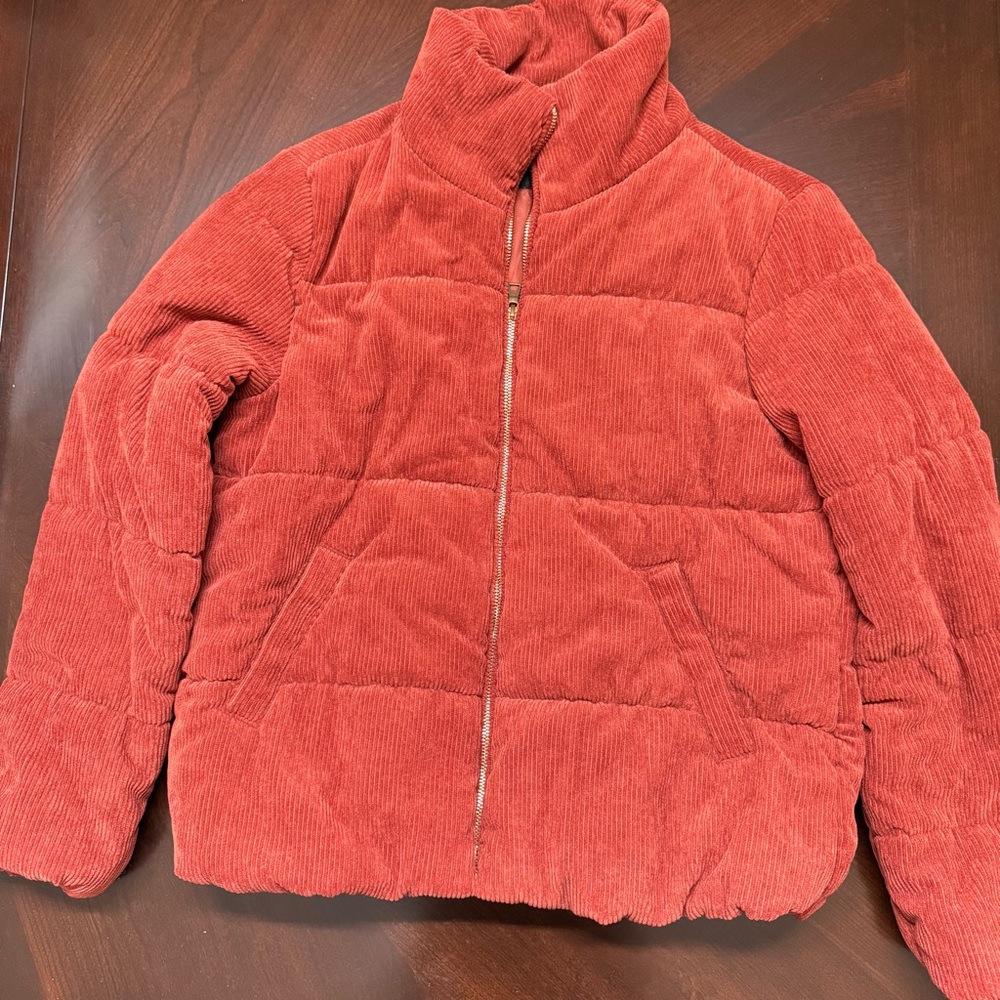 Rust Corduroy Jacket